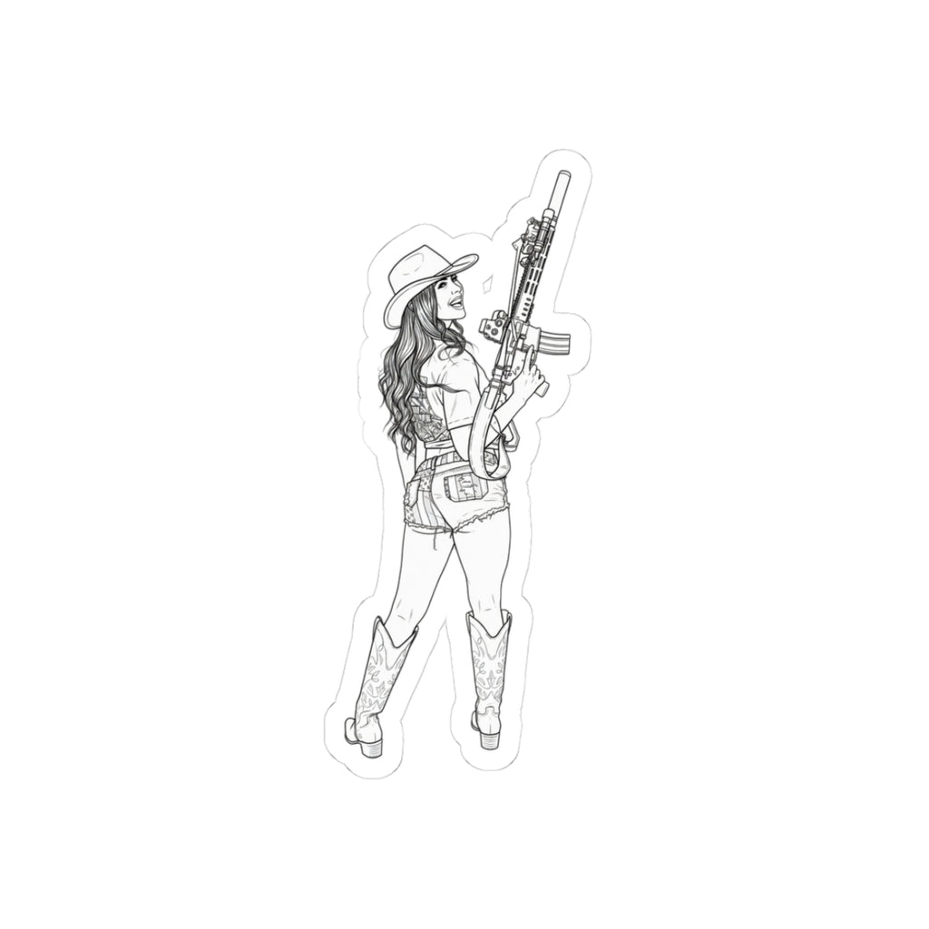 The Cowgirl MK1 Sticker