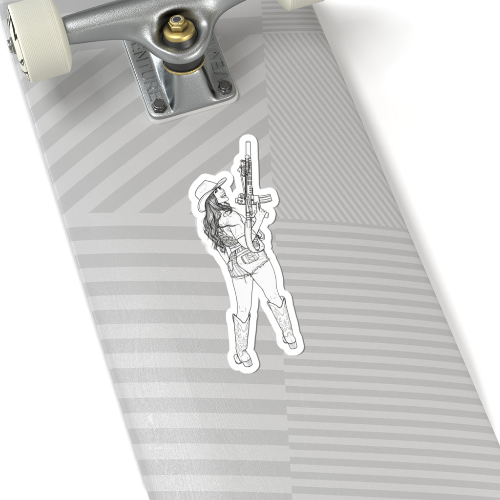 The Cowgirl MK1 Sticker
