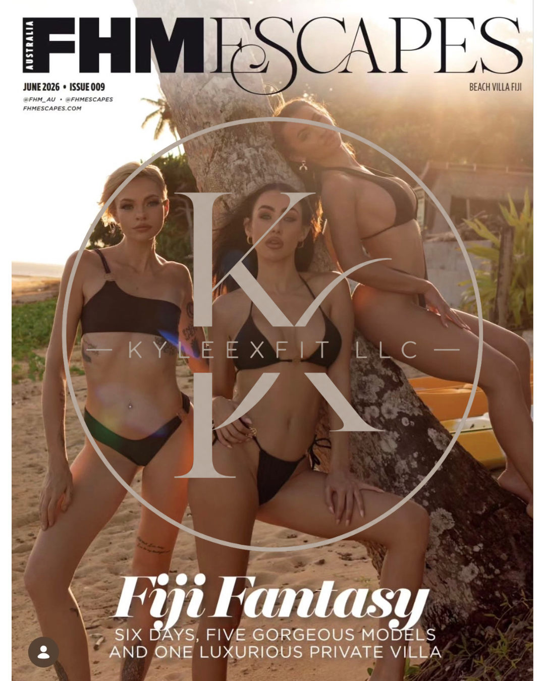 Autographed Group Magazine